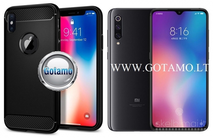 2414 Siege dėklas nugarėlė Xiaomi Mi 9 telefonui WWW.G23.LT