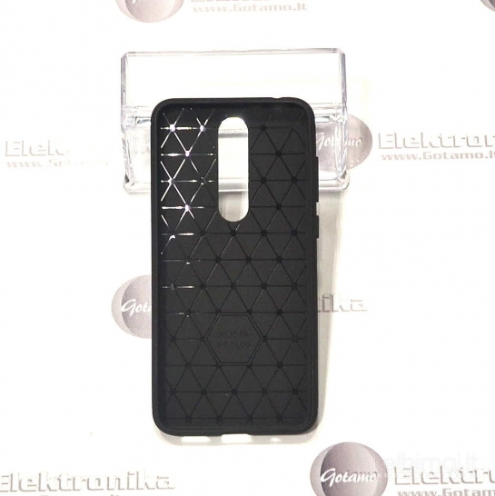 2418 Siege dėklas nugarėlė Nokia 5.1 Plus telefonui WWW.G23.LT