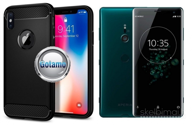 2427 Siege dėklas nugarėlė Sony Xperia XZ3 telefonui WWW.G23.LT