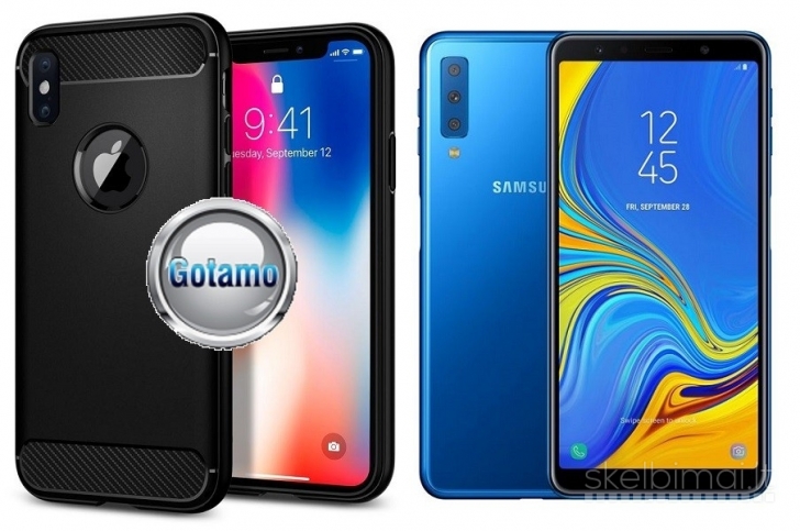 2430 Siege dėklas nugarėlė Samsung Galaxy A7 (2018) WWW.G23.LT