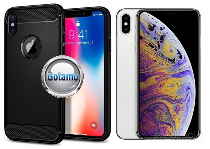 2431 Siege dėklas nugarėlė Apple iPhone XS Max telefonui WWW.G23.LT