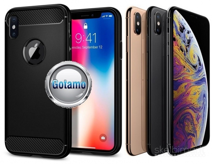2434 Siege dėklas nugarėlė Apple iPhone X XS telefonui WWW.G23.LT