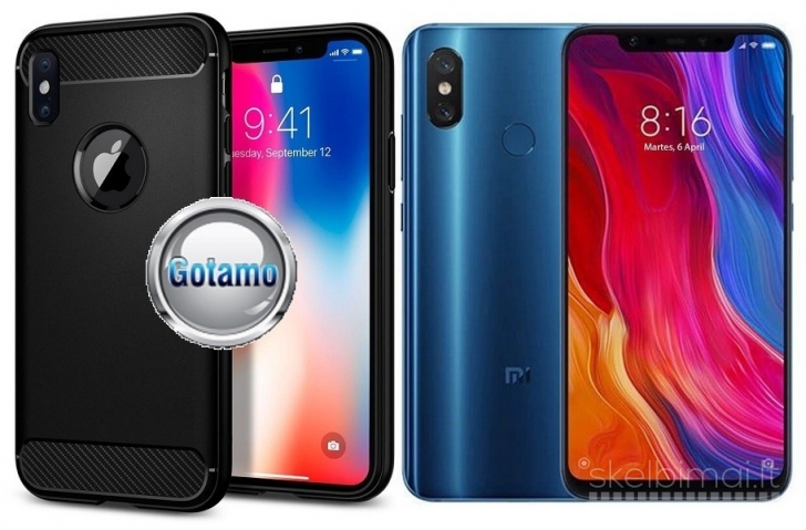 2437 Siege dėklai nugarėlės Xiaomi Mi 8 / Mi 8 Pro WWW.G23.LT