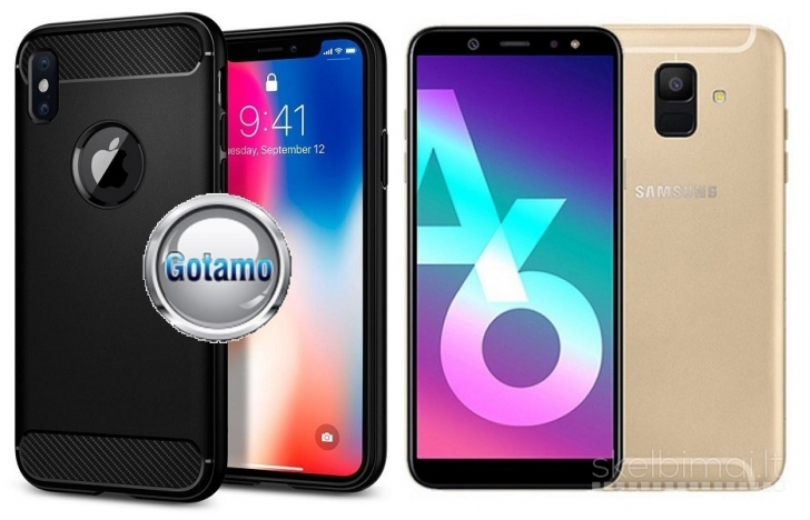 2442 Siege dėklas nugarėlė Samsung Galaxy A6 (2018) WWW.G23.LT