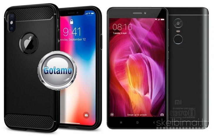 2449 Siege dėklai Xiaomi Redmi Note 4 / Redmi Note 4X WWW.G23.LT