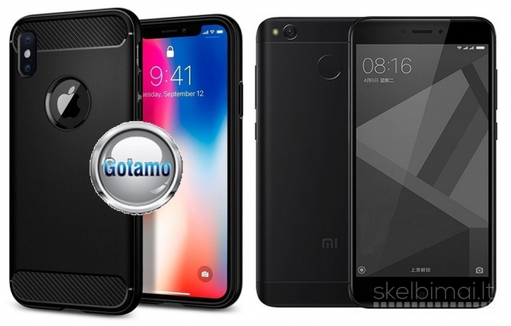 2452 Siege dėklas nugarėlė Xiaomi Redmi 4X telefonui WWW.G23.LT