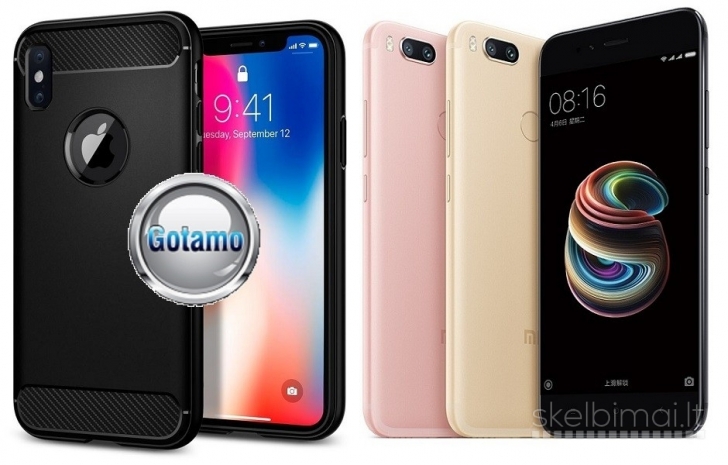 2453 Siege dėklai nugarėlės Xiaomi Mi A1 / Mi 5X telefonams WWW.G23.LT