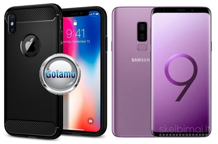 2454 Siege dėklas nugarėlė Samsung Galaxy S9+ telefonui WWW.G23.LT