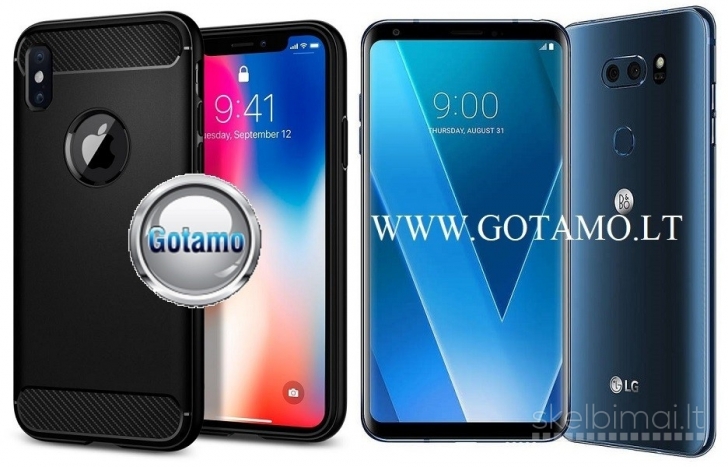 2477 Siege dėklas nugarėlė LG V30 telefonui WWW.G23.LT