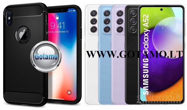 2480 Siege dėklai Samsung Galaxy A52 / Galaxy A52 5G / Galaxy A52s 5G WWW.G23.LT