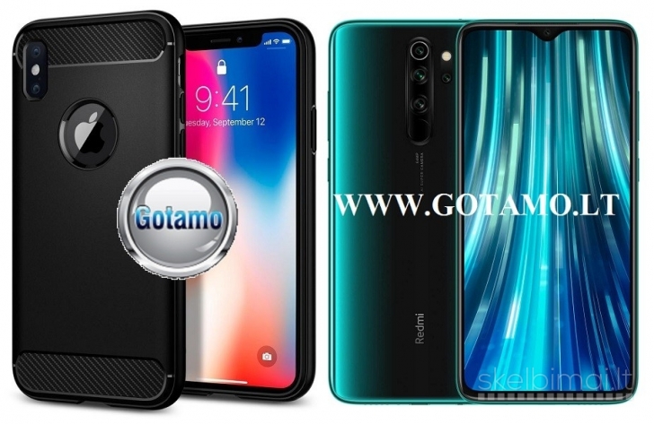 2484 Siege dėklas nugarėlė Xiaomi Redmi Note 8 Pro WWW.G23.LT