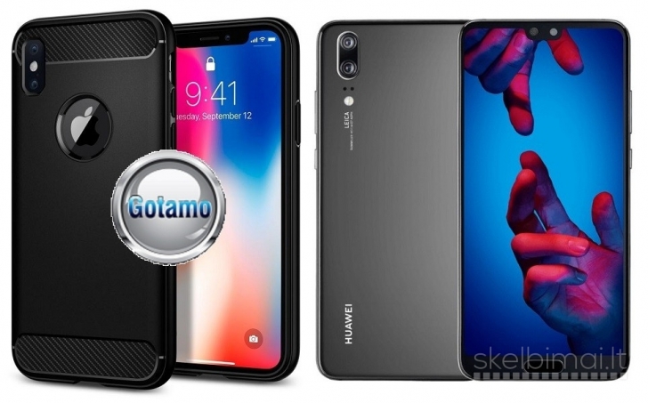2494 Siege dėklas nugarėlė Huawei P20 telefonui WWW.G23.LT