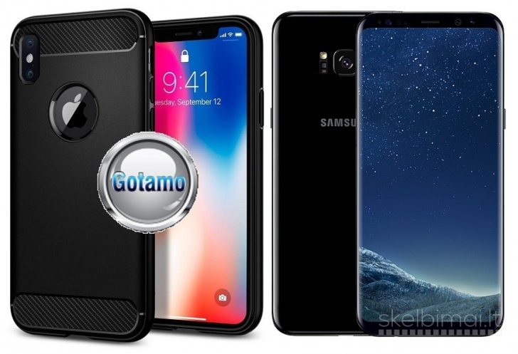 2500 Siege dėklas nugarėlė Samsung Galaxy S8+ telefonui WWW.G23.LT