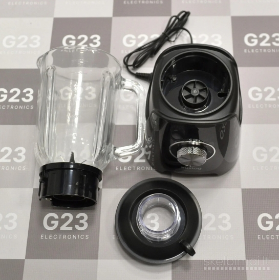 2503 Trintuvas Huslog 1200 W su stikliniu ąsočiu 1,5 l WWW.G23.LT