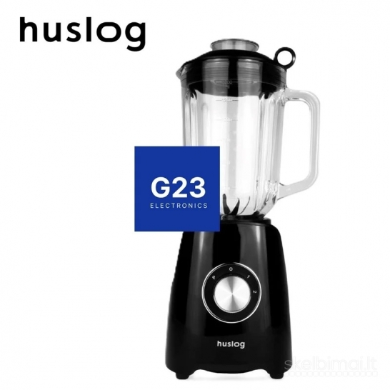 2503 Trintuvas Huslog 1200 W su stikliniu ąsočiu 1,5 l WWW.G23.LT