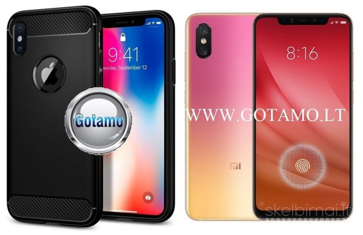 2504 Siege dėklai nugarėlės Xiaomi Mi 8 Lite / Mi 8X WWW.G23.LT