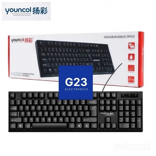 Laidinė klaviatūra Youncol K602 WWW.G23.LT