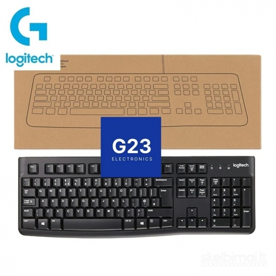 Laidinė klaviatūra Logitech K120 WWW.G23.LT