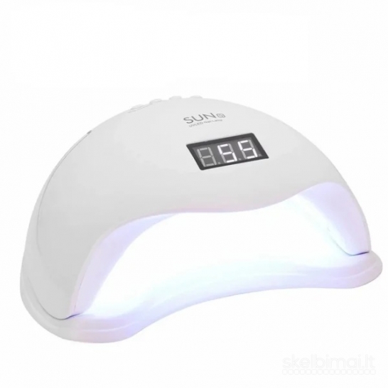 Hibridinė lempa nagams SUN5 48 W UV/LED, balta