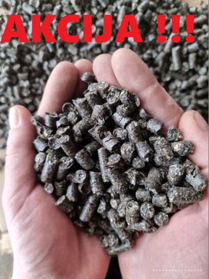 GRANULĖS - SAULĖGRĄŽŲ LUKŠTŲ / AKCIJA !!!