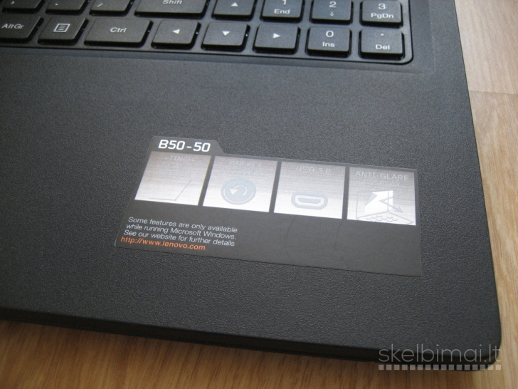 LENOVO B50-50 i3 2.00GHz/ 8GB/ SSD 128GB/ 2 val.