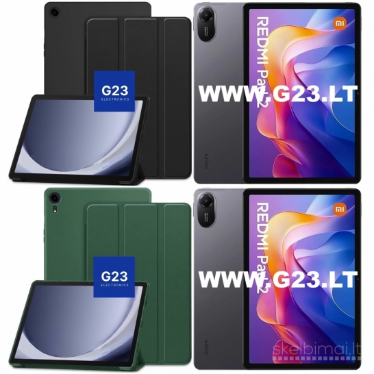 499 3Fold dėklai Xiaomi Redmi Pad 2 (11", 2025) planšetei WWW.G23.LT