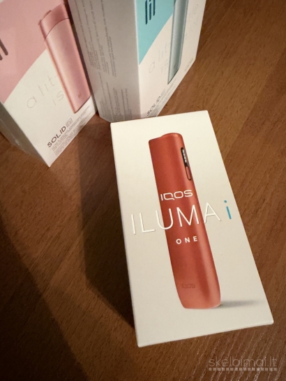 Naujausias IQOS ILUMA i ONE (Oranžinis) – Gamyklinė pakuotė