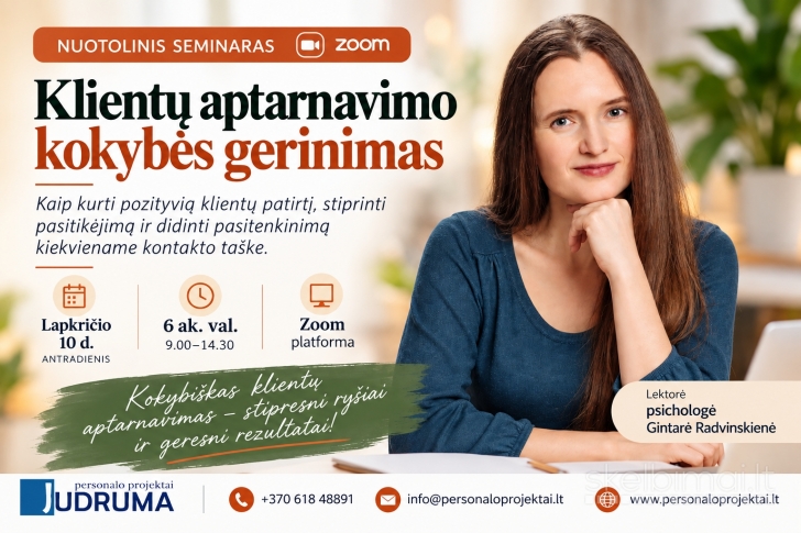 Klientų aptarnavimo kokybės gerinimas