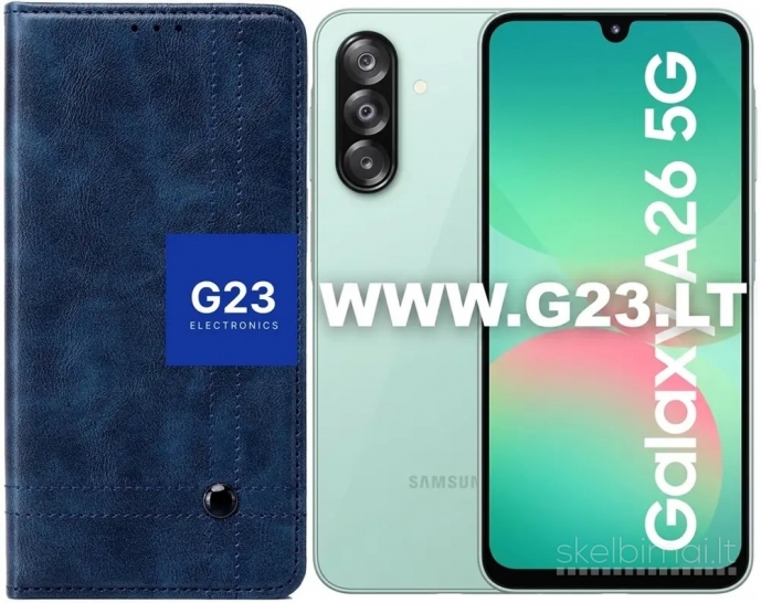 2518 Karachi dėklas knygelė Samsung Galaxy A26 WWW.G23.LT