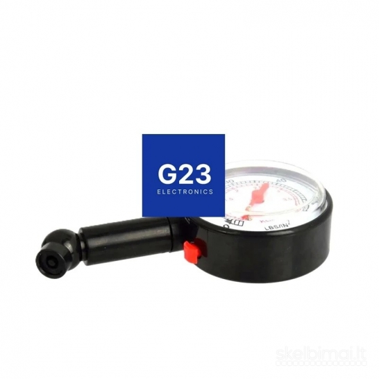 2530 Padangų slėgio matuoklis su manometru WWW.G23.LT