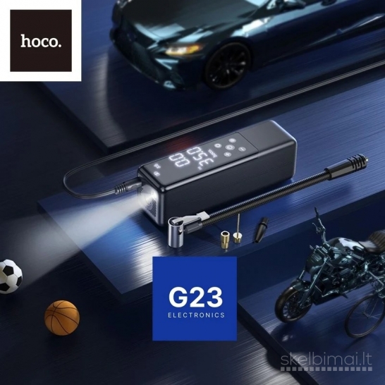 2531 Automobilinė pompa ir kompresorius Hoco ZP5 WWW.G23.LT