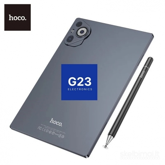 2534 Planšetė Hoco A15 10,1 su dėklu, klaviatūra ir stylus WWW.G23.LT