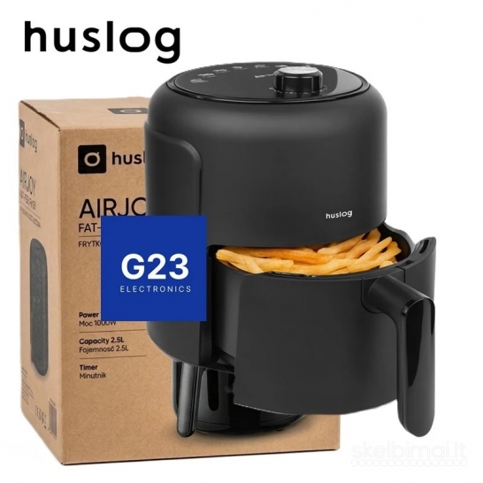 2535 Karšto oro gruzdintuvė Huslog AirJoy 1000W WWW.G23.LT